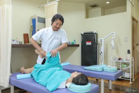 西が丘整骨院 施術の様子